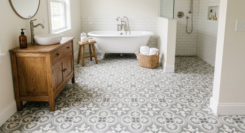 Bathroom Flooring Installation in Frederick, MD