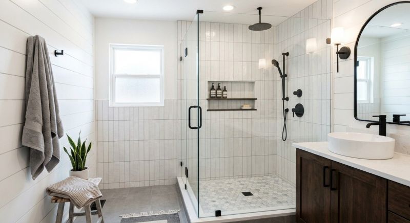 Bathroom Shower Renovation in Framingham, MA