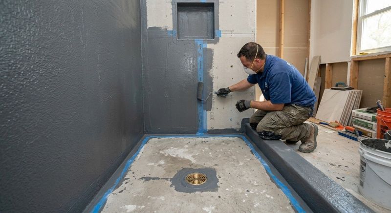 Shower Tile Waterproofing