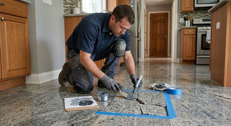 Granite Floor Repair in Olathe, KS