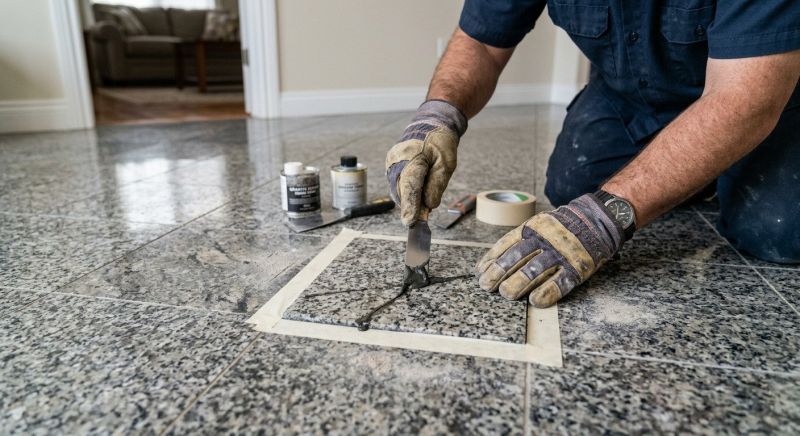 Granite Tile Repair in Alpharetta, GA