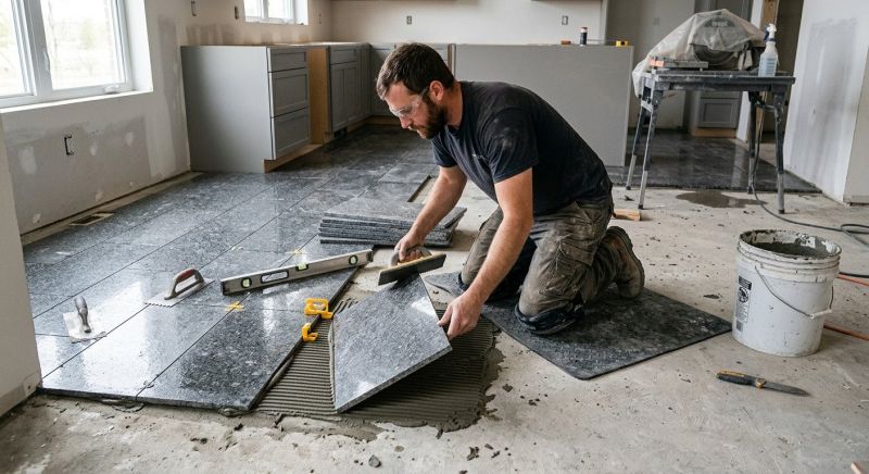 Granite Tiles Installation in Wilmington, NC