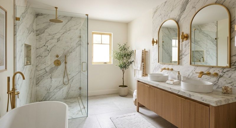 Luxury Bathroom Installation in Framingham, MA