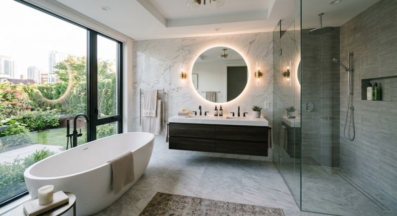 Luxury Bathroom Installation in Nashua, NH