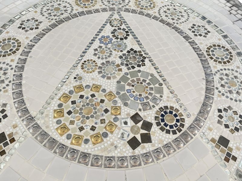 Mosaic Tile Floor Installation in Alexandria, VA