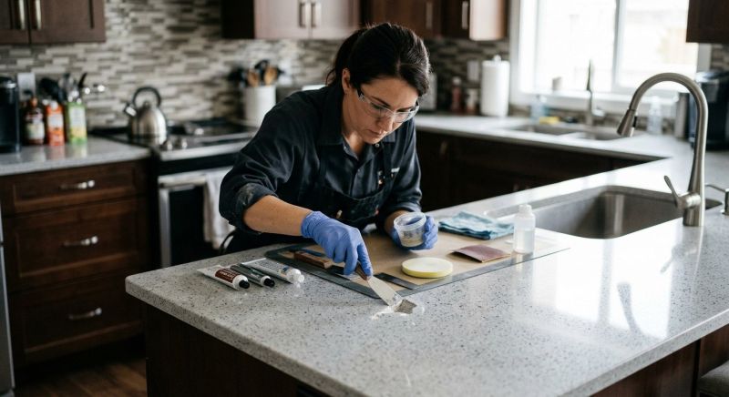 Quartz Counter Repair in Olathe, KS