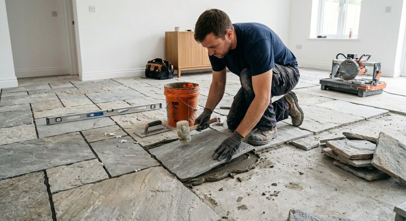 Stone Flooring Installation in Olathe, KS