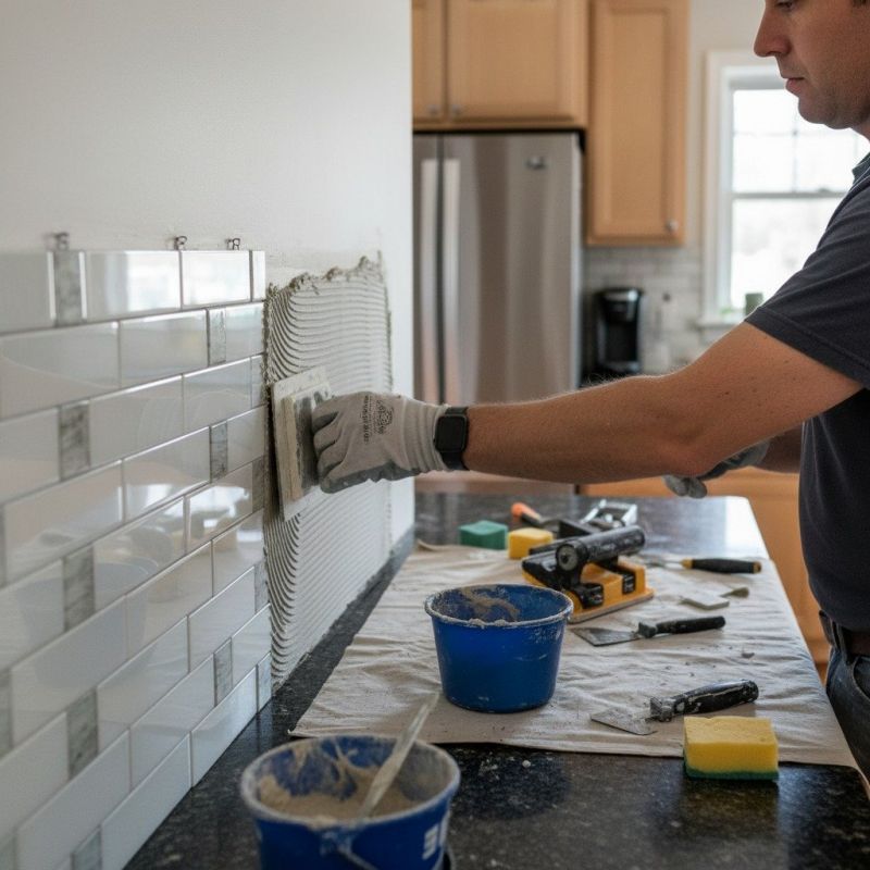 Tile Backsplash Installation in Wilmington, NC
