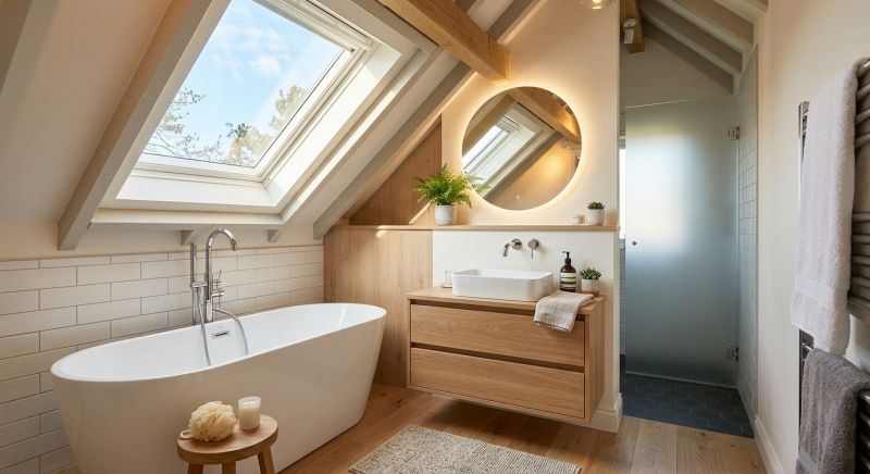 Attic Bathroom Remodeling in Framingham, MA