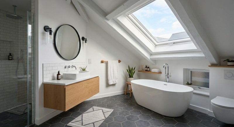 Attic Bathroom Remodeling in Framingham, MA