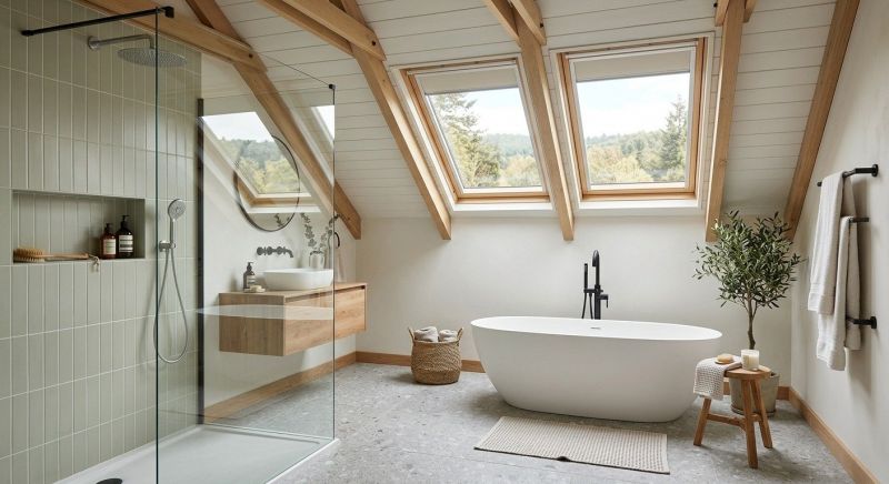 Attic Bathroom Remodeling in Norwalk, CT