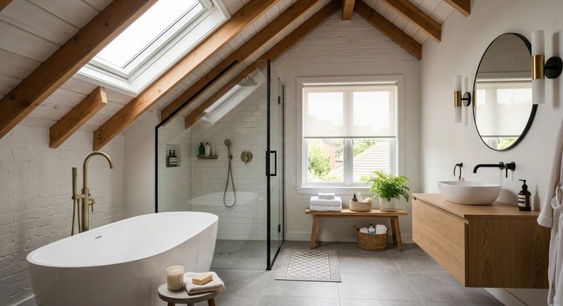 Attic Bathroom Remodeling in Danbury, CT