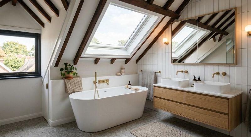 Attic Bathroom Remodeling in Danbury, CT