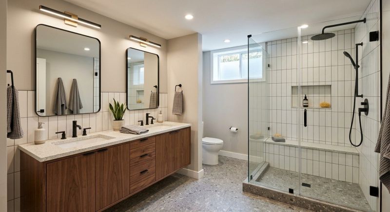 Basement Bathroom Remodeling in Venice, FL