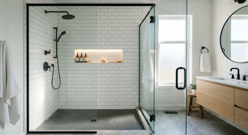 Bathroom Shower Renovation in Framingham, MA
