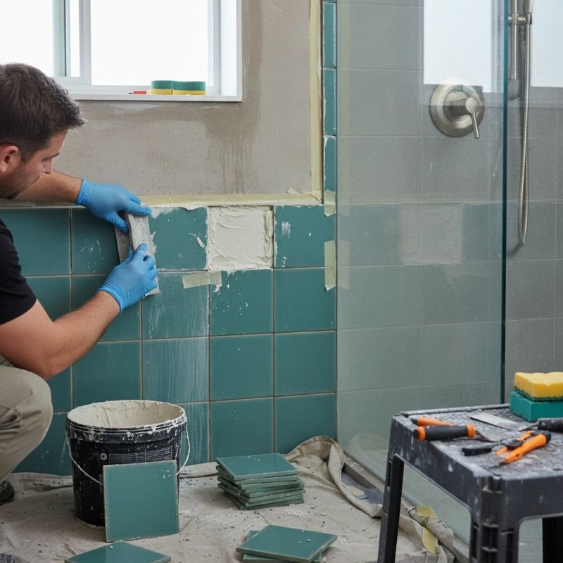 Bathroom Tile Repair in Alpharetta, GA