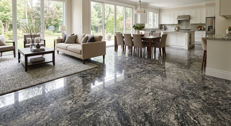 Granite Floor Installation in Kansas City, KS