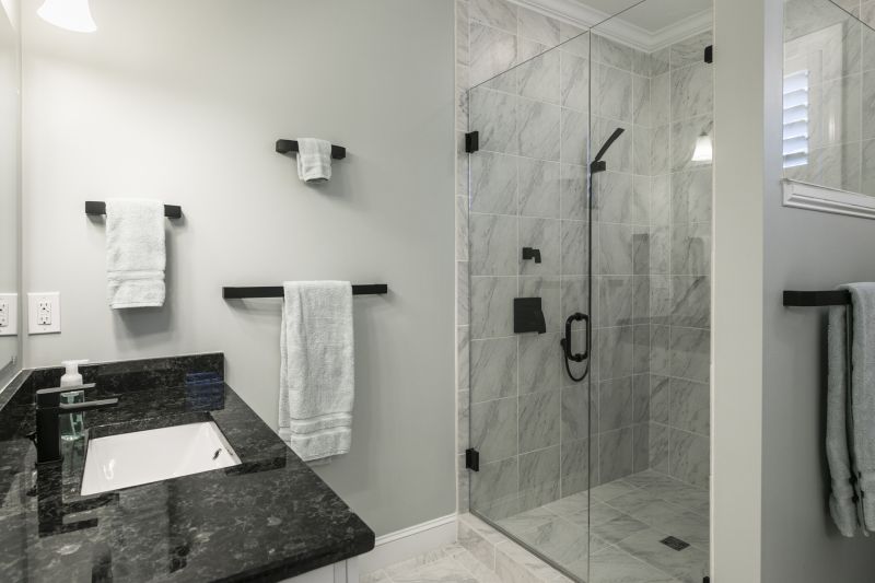 Granite Shower Installation in Portland, ME
