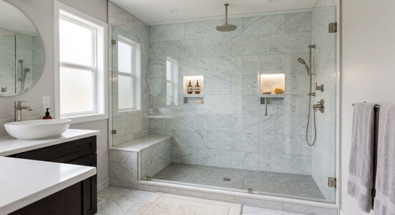 Granite Shower Installation in Lancaster, PA