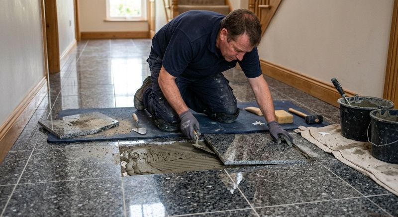 Granite Tile Repair in Overland Park, KS