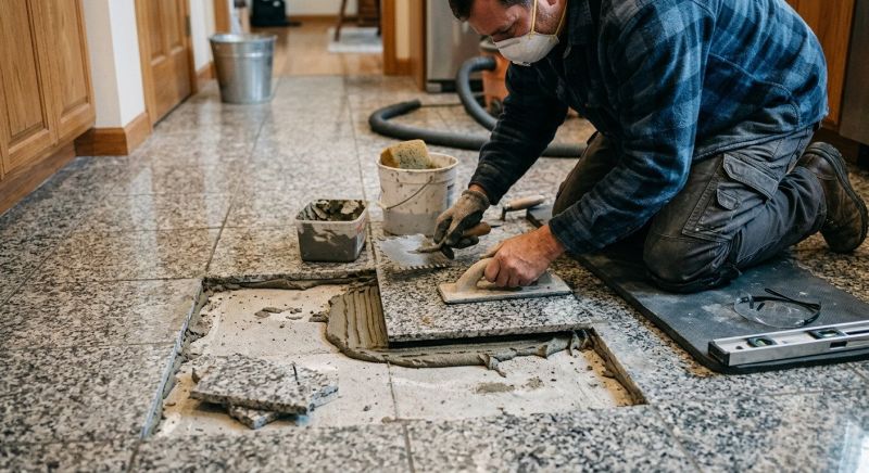 Granite Tile Repair in Olathe, KS