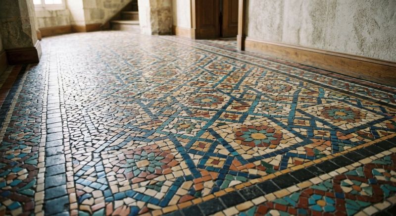 Mosaic Tile Floor Installation in Frederick, MD
