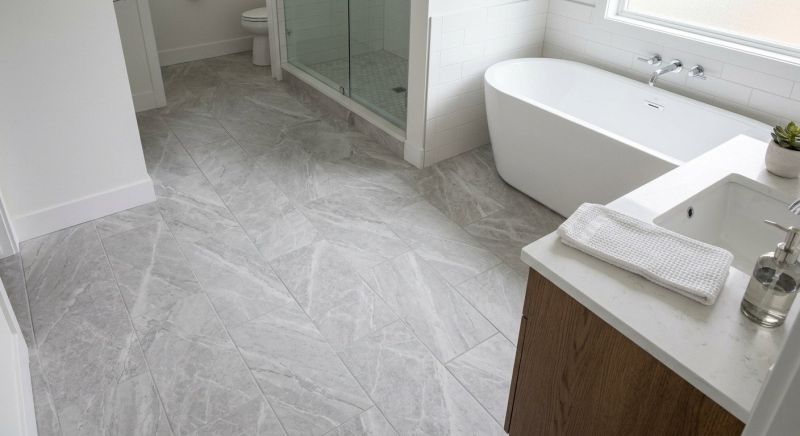 Restroom Floor Replacement in Annapolis, MD