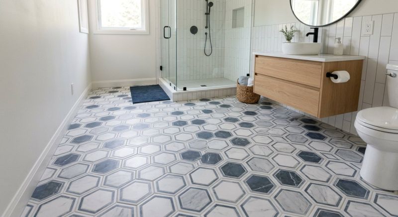 Restroom Floor Replacement in Frederick, MD
