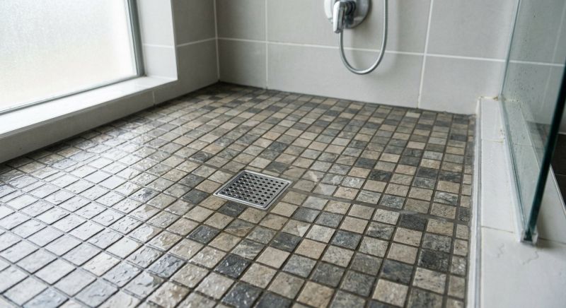 Shower Floor Tiling in Alpharetta, GA