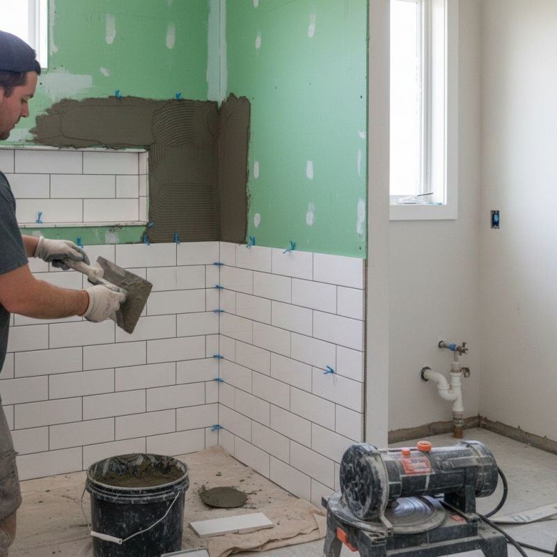 Shower Floor Tiling in Denver County, CO