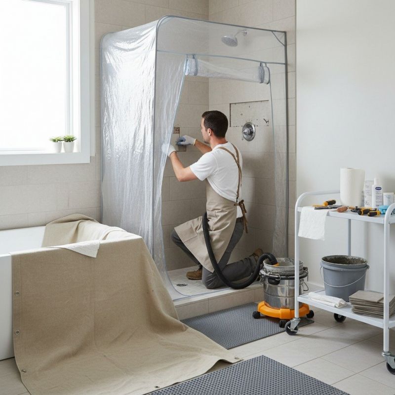 Shower Tile Waterproofing in Longmont, CO