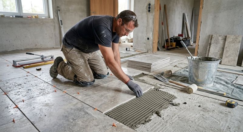 Stone Flooring Installation in Overland Park, KS