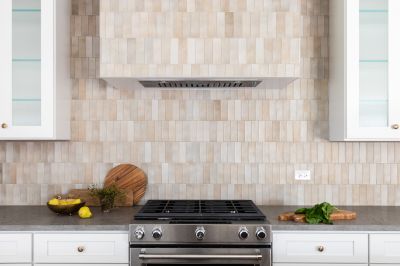 Stove Backsplash Installation in Wilmington, NC