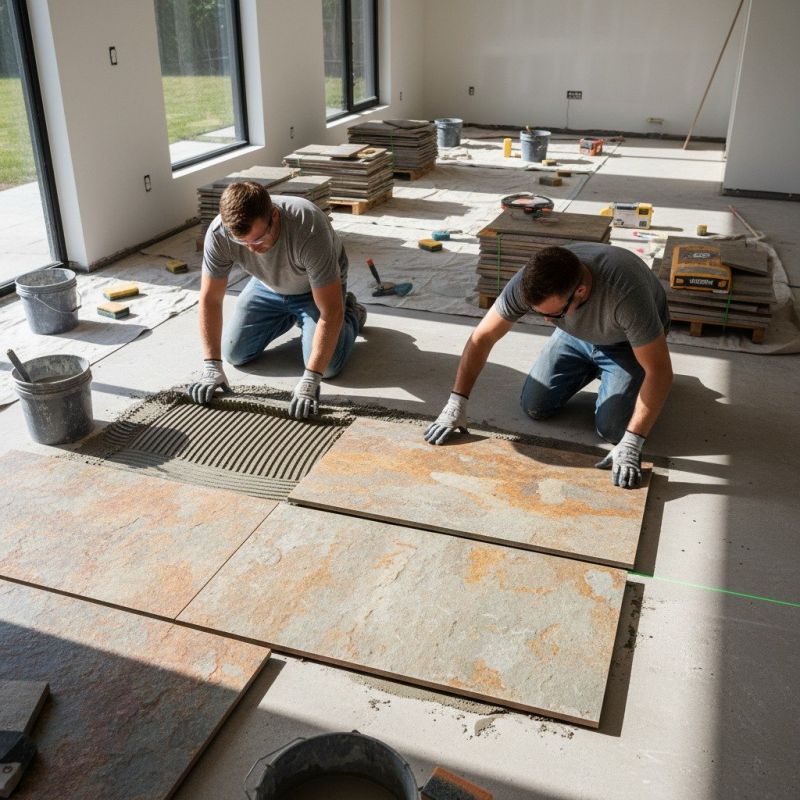 Terrazzo Flooring Installation in Alpharetta, GA