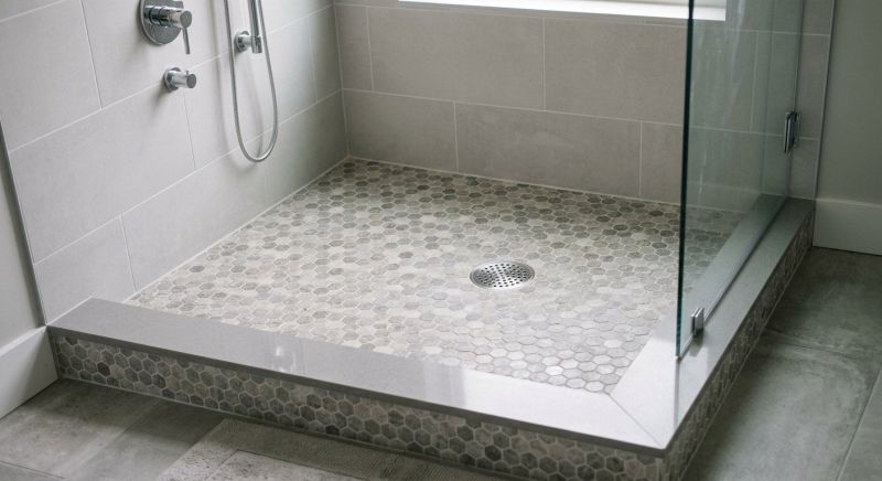 Tile Shower Pan Installation in Conroe, TX