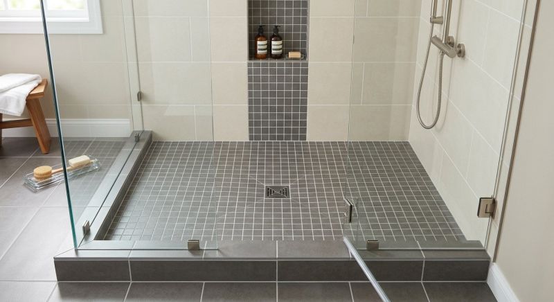 Tile Shower Pan Installation in Denver, CO