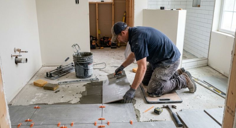 Tiling Service in Fredericksburg, VA